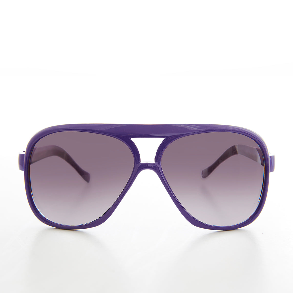 Square Colorful Aviator Deadstock Sunglasses - Wave