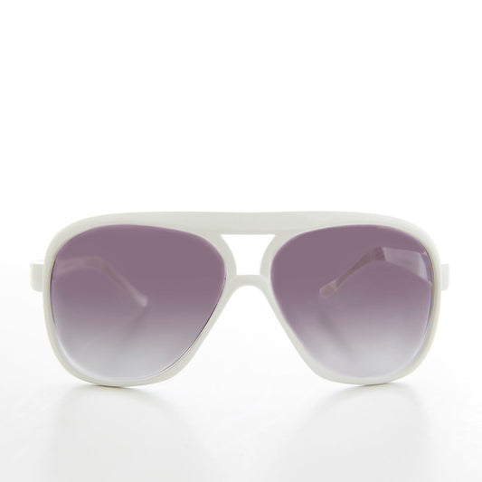 Square Colorful Aviator Deadstock Sunglasses - Wave