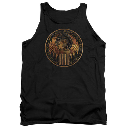 Fantastic Beasts Magical Congress Crest Mens Tank Top Shirt Black Officially Licensed