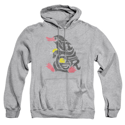 Fantastic Beasts Niffler Mens Hoodie Athletic Heather Officially Licensed