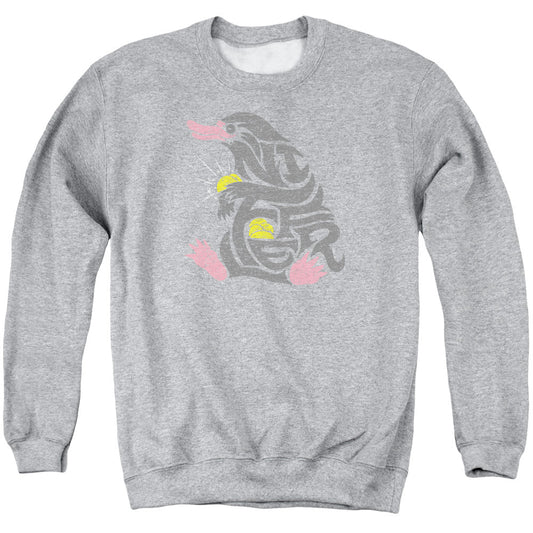Fantastic Beasts Niffler Mens Crewneck Sweatshirt Athletic Heather