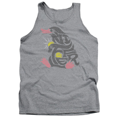 Fantastic Beasts Niffler Mens Tank Top Shirt Athletic Heather Officially Licensed