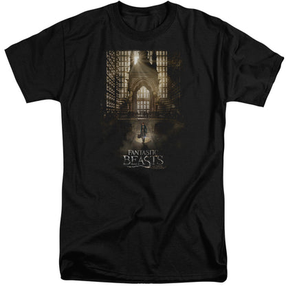 Fantastic Beasts Poster Mens Tall T Shirt Black Officially Licensed