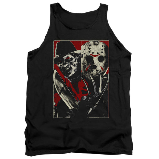 Freddy Vs Jason Vs Mens Tank Top Shirt Black Officially Licensed