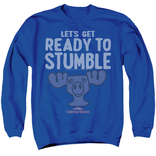 Christmas Vacation Griswold Merry Christmoose Mug Mens Crewneck Sweatshirt Royal Officially Licensed
