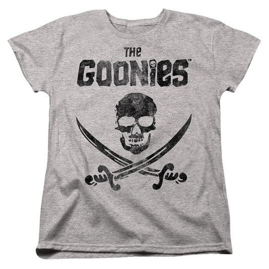 The Goonies Flag 2 Womens T Shirt Athletic Heather Officially Licensed