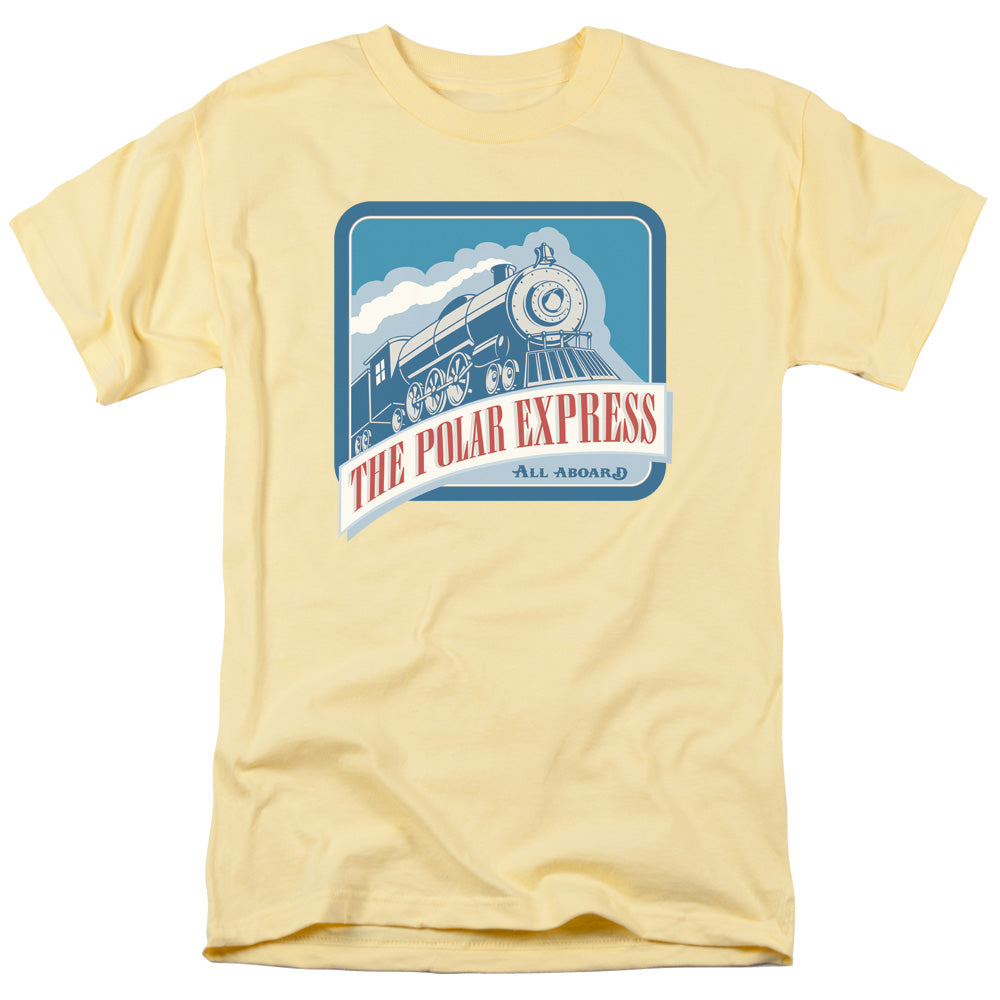 Polar Express All Aboard Mens T Shirt Banana Officially Licensed
