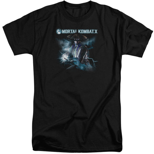 Mortal Kombat X Raiden Mens Tall T Shirt Black Officially Licensed
