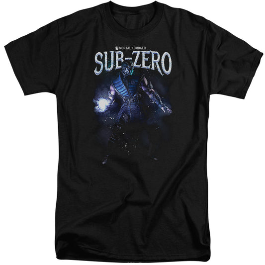 Mortal Kombat Sub Zero Mens Tall T Shirt Black Officially Licensed