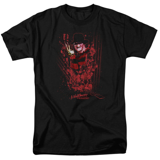 Nightmare On Elm Street One Two Freddys Coming For You Mens T Shirt Black Officially Licensed