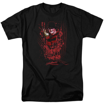 Nightmare On Elm Street One Two Freddys Coming For You Mens T Shirt Black Officially Licensed