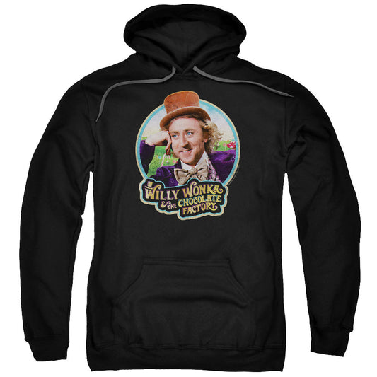 Willy Wonka And The Chocolate Factory Its Scruiddlyumptious Mens Hoodie Black Officially Licensed
