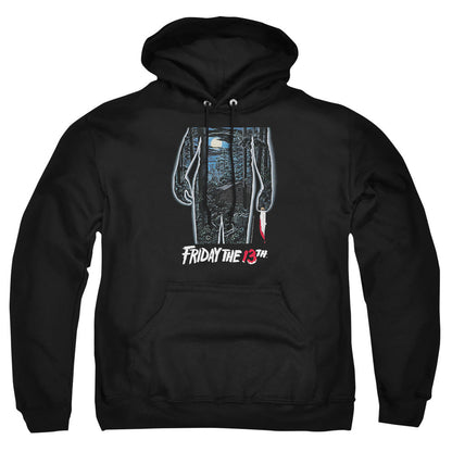 Friday The 13Th 13Th Poster Mens Hoodie Black Officially Licensed
