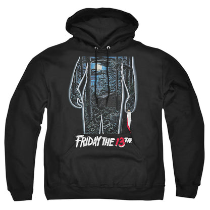 Friday The 13Th 13Th Poster Mens Hoodie Black Officially Licensed