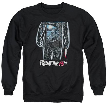 Friday The 13Th 13Th Poster Mens Crewneck Sweatshirt Black