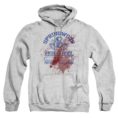 Nightmare On Elm Street Springwood High Victim Mens Hoodie Athletic Heather Officially Licensed