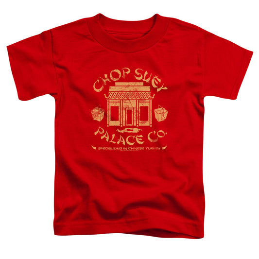 A Christmas Story Chop Suey Palace Toddler Kids Youth T Shirt Red Officially Licensed