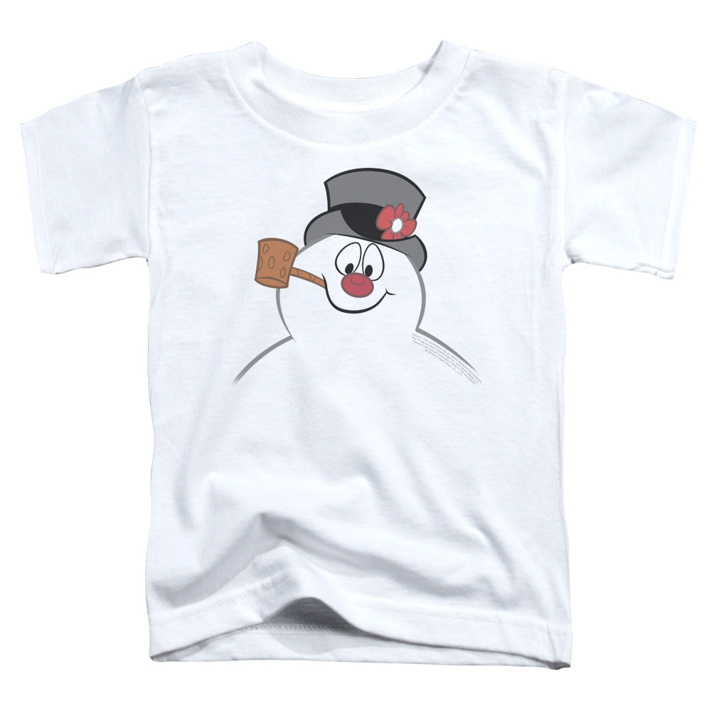 Frosty The Snowman Frosty Face Toddler Kids Youth T Shirt White Officially Licensed