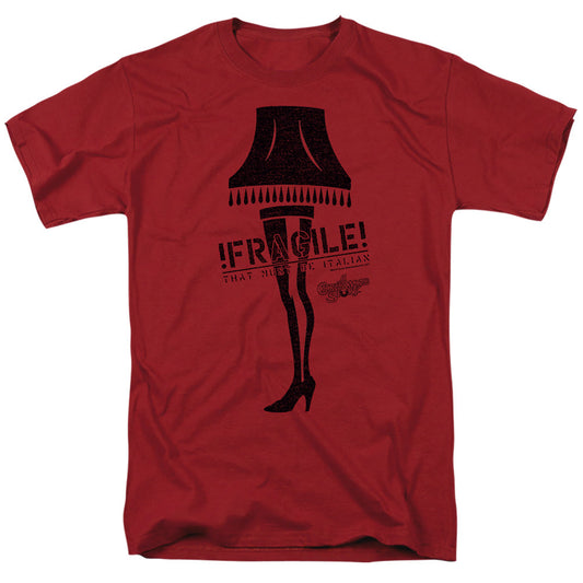 A Christmas Story Fragile Mens T Shirt Cardinal Officially Licensed