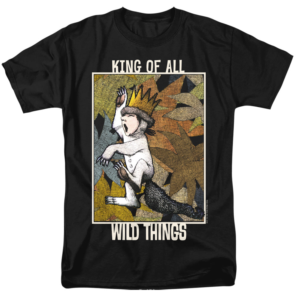 Where The Wild Things Are King Of All Wild Things Mens T Shirt Black Officially Licensed