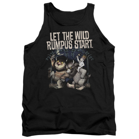 Where The Wild Things Are Wild Rumpus Mens Tank Top Shirt Black Officially Licensed