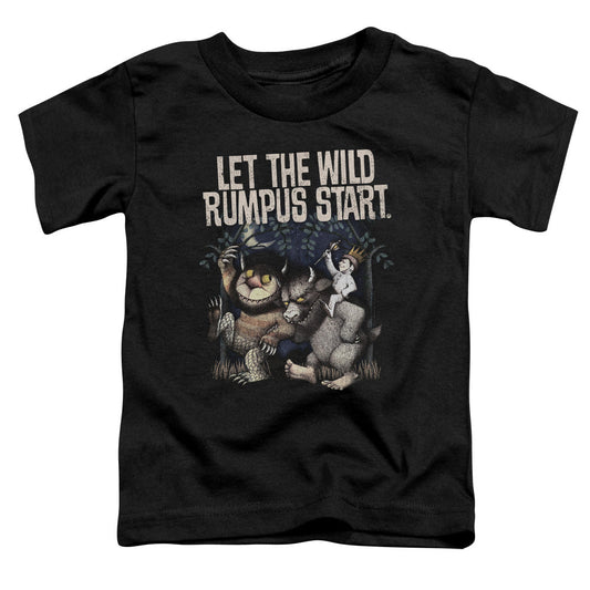 Where The Wild Things Are Wild Rumpus Toddler Kids Youth T Shirt Black Officially Licensed