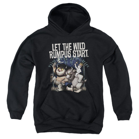 Where The Wild Things Are Wild Rumpus Kids Youth Hoodie Black Officially Licensed