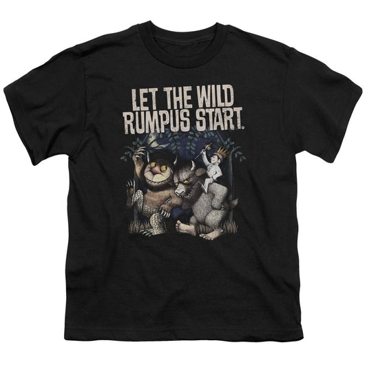 Where The Wild Things Are Wild Rumpus Kids Youth T Shirt Black Officially Licensed