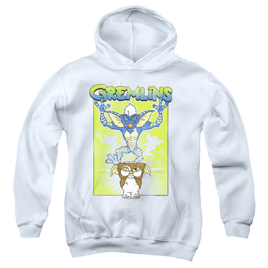 Gremlins Be Afraid Kids Youth Hoodie White Officially Licensed