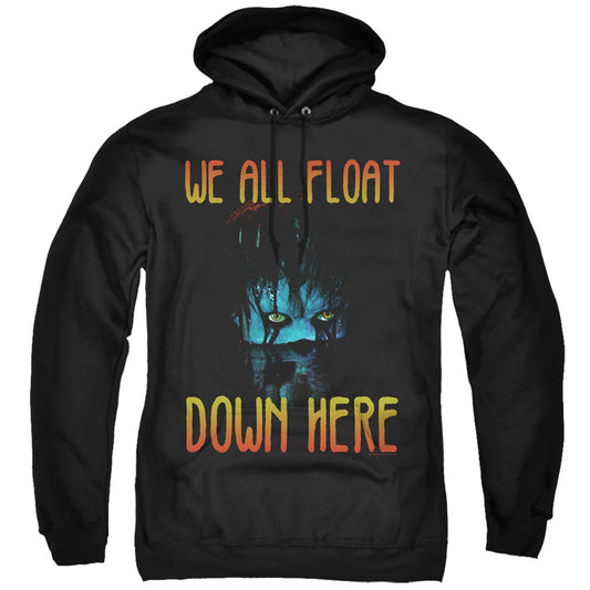 IT We All Float Down Here Mens Hoodie Black Officially Licensed