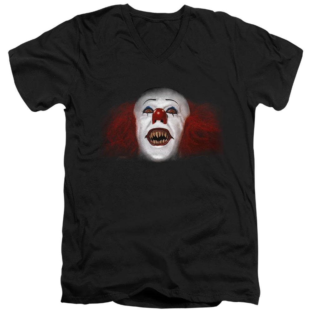 IT 1990 Every Nightmare Youve Ever Mens Slim Fit V-Neck T Shirt Black Officially Licensed
