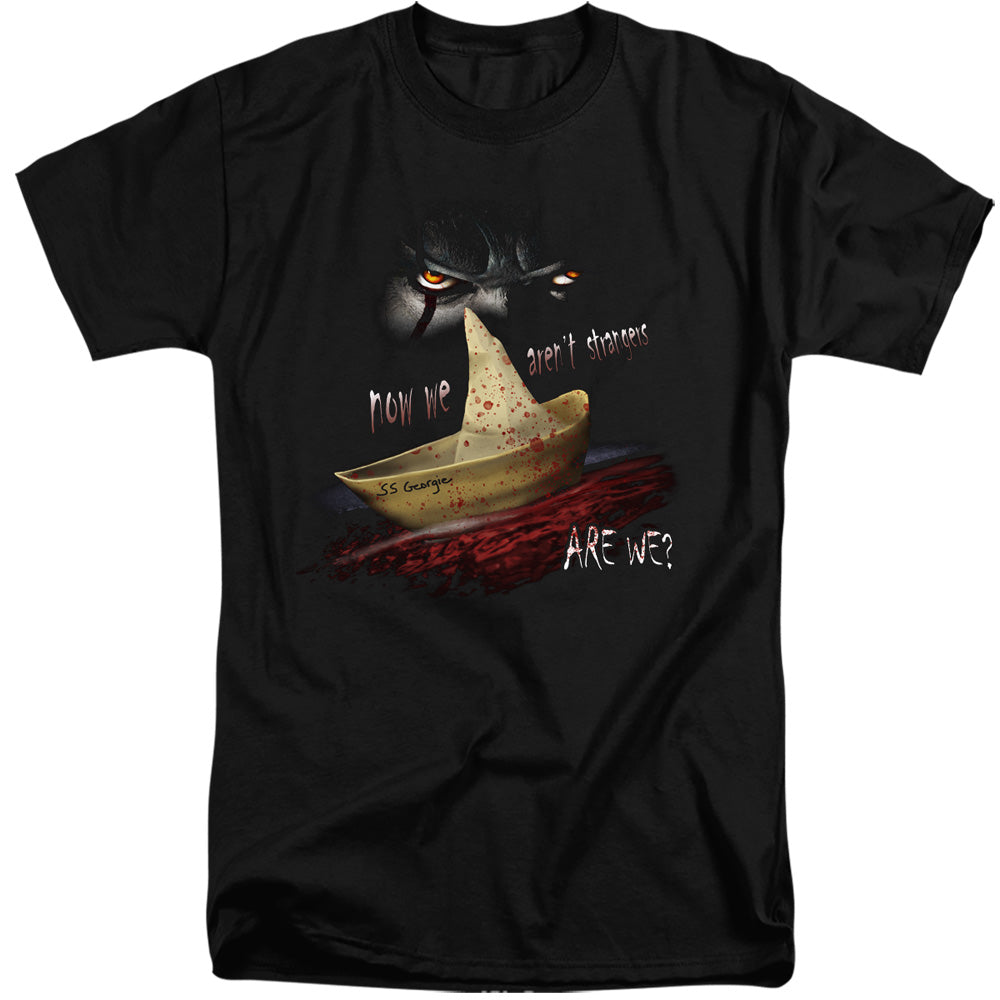It 2017 Now We Arent Strangers Mens Tall T Shirt Black Officially Licensed