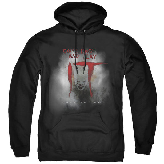 IT 2 Come Back And Play Mens Hoodie Black Officially Licensed
