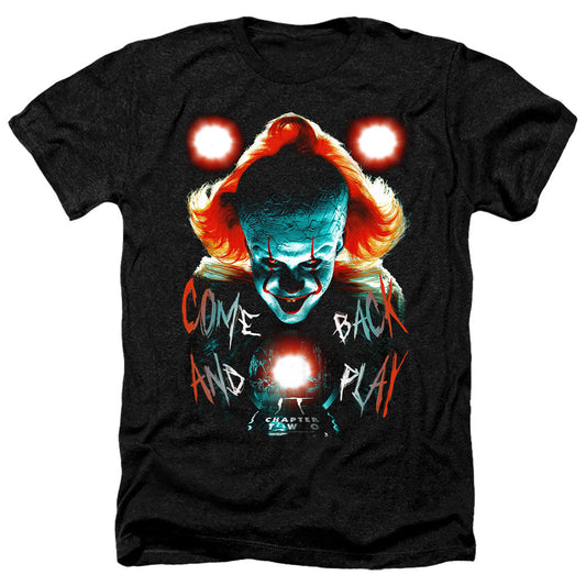 IT Dead Lights Heather Mens T Shirt Black Officially Licensed