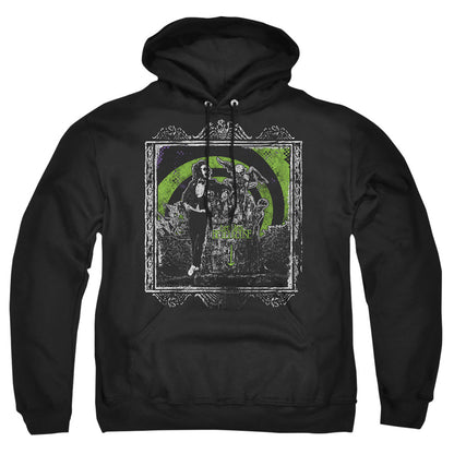 Beetlejuice Here Lies Mens Hoodie Black Officially Licensed