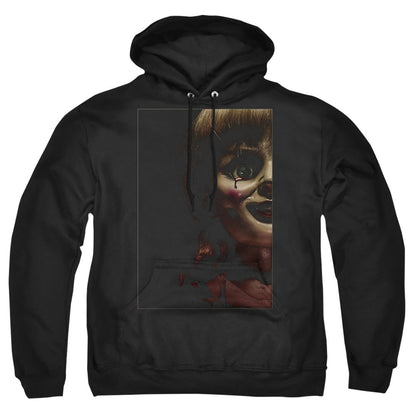 Annabelle Doll Tear Mens Hoodie Black Officially Licensed