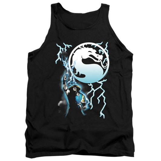 Mortal Kombat Klassic Raiden Mens Tank Top Shirt Black Officially Licensed