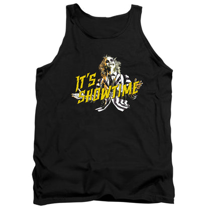 Beetlejuice Showtime Mens Tank Top Shirt Black Officially Licensed