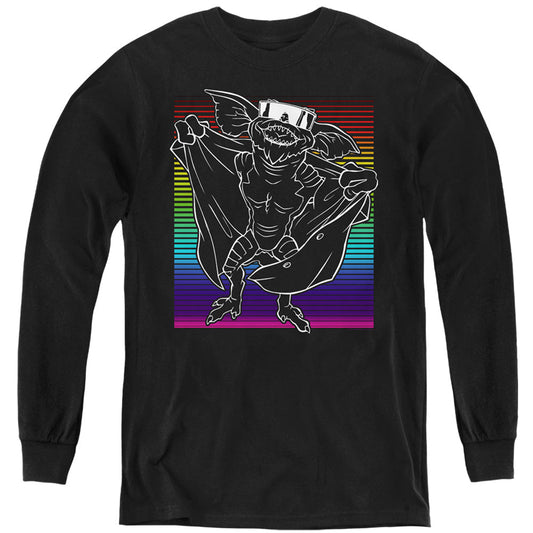 Gremlins Cool Gradient Long Sleeve Kids Youth T Shirt Black Officially Licensed