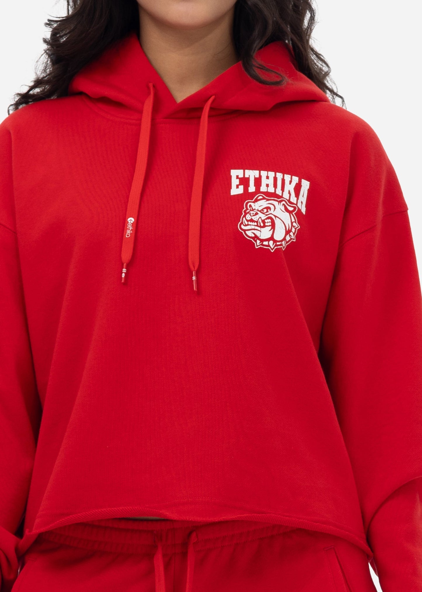 Athletic Dept | Womens Raw Edge Hoodie