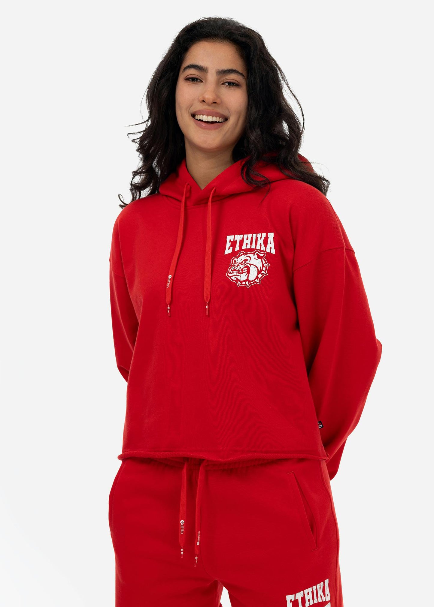 Athletic Dept | Womens Raw Edge Hoodie