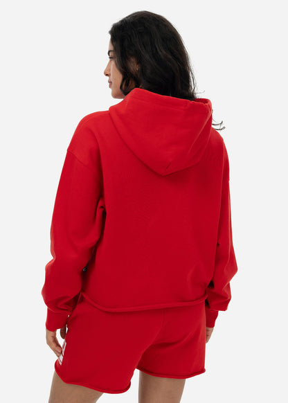 Athletic Dept | Womens Raw Edge Hoodie