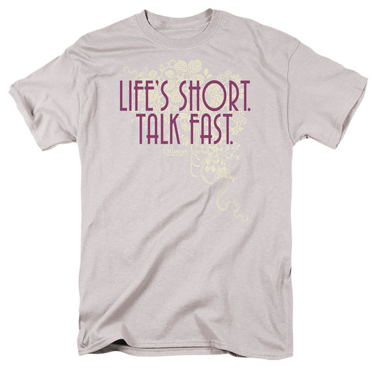 Gilmore Girls Lifes Short - S S Adult 18 1 - Silver - Xl