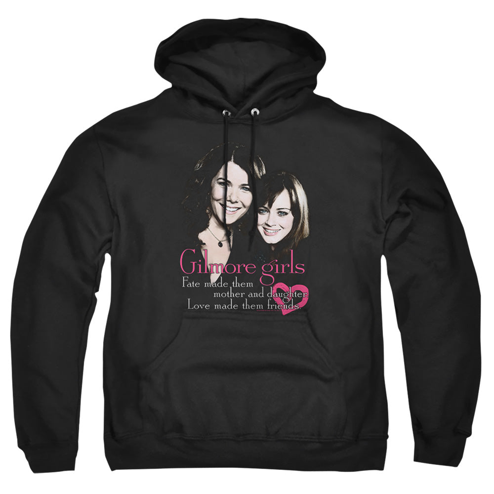 Gilmore Girls Title Mens Hoodie Black