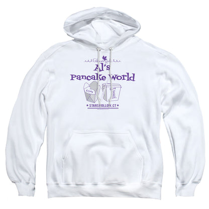 Gilmore Girls Als Pancake World Mens Hoodie White
