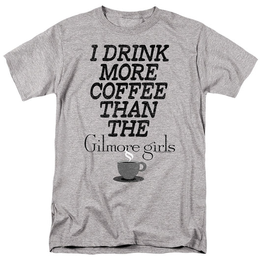 Gilmore Girls More Coffee Mens T Shirt Athletic Heather