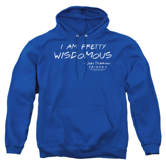 Friends Wisdomous Mens Hoodie Royal Blue