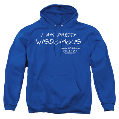 Friends Wisdomous Mens Hoodie Royal Blue