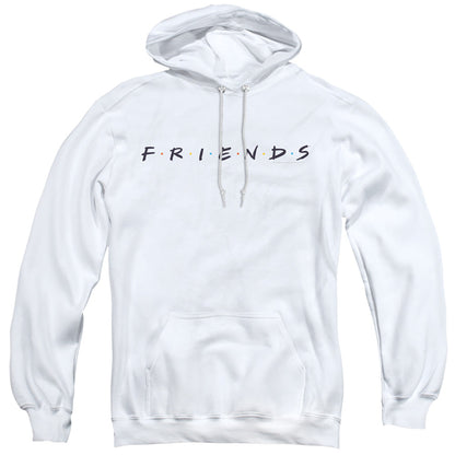 Friends Logo Mens Hoodie White