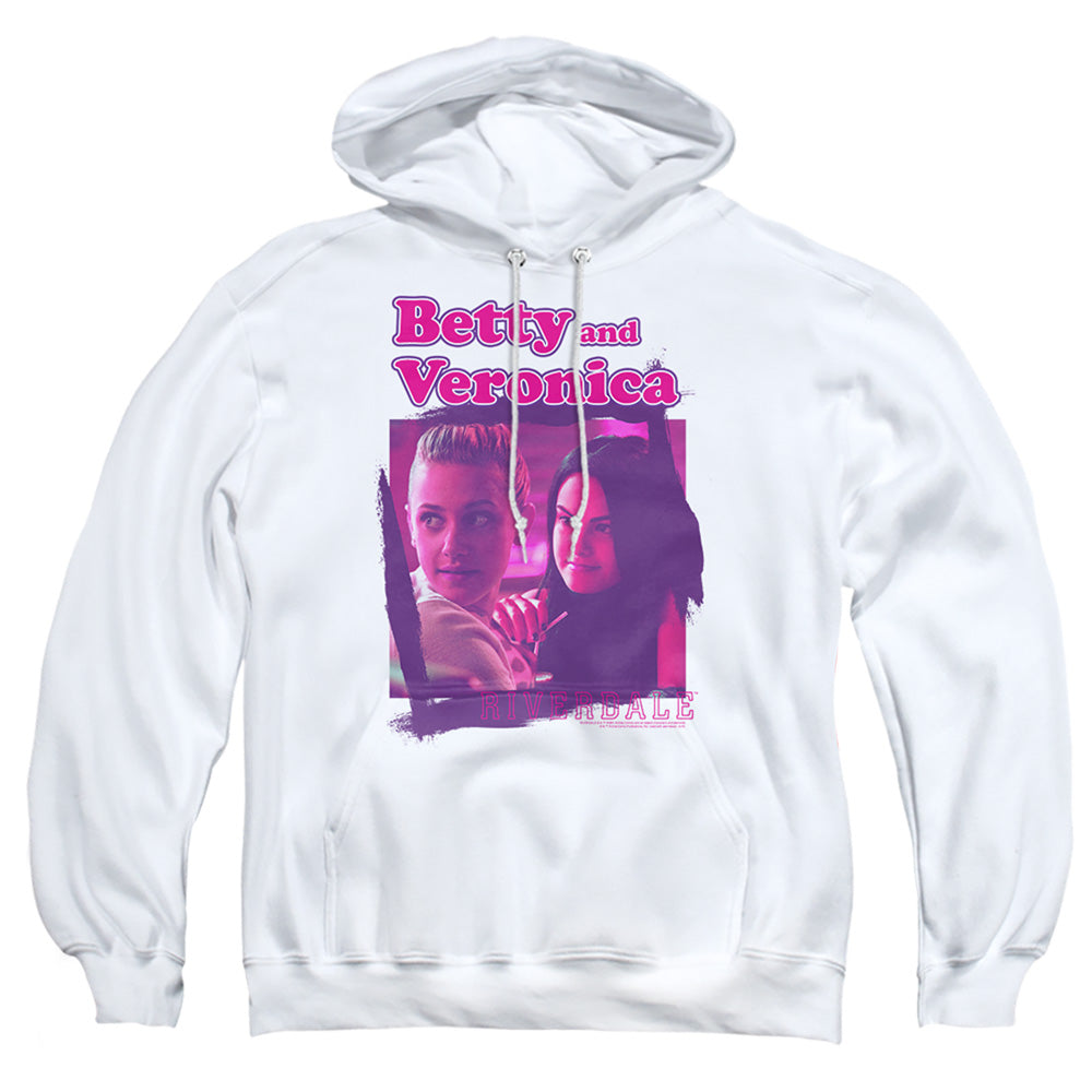 Riverdale Betty And Veronica Mens Hoodie White